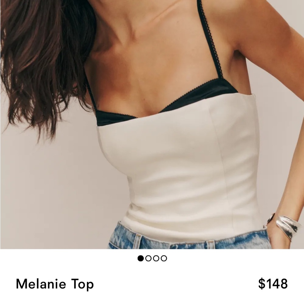 NWT Reformation Melanie top